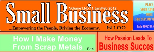 Small Business monthly magazine